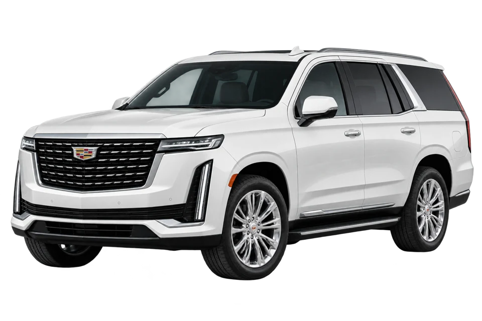 SUV Premium: vehículo blanco completo de referencia